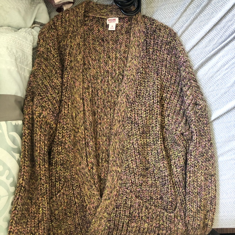 Multi colored cardigan